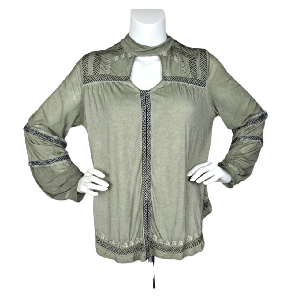 𝅺POL Boho‎ Embroidered Top